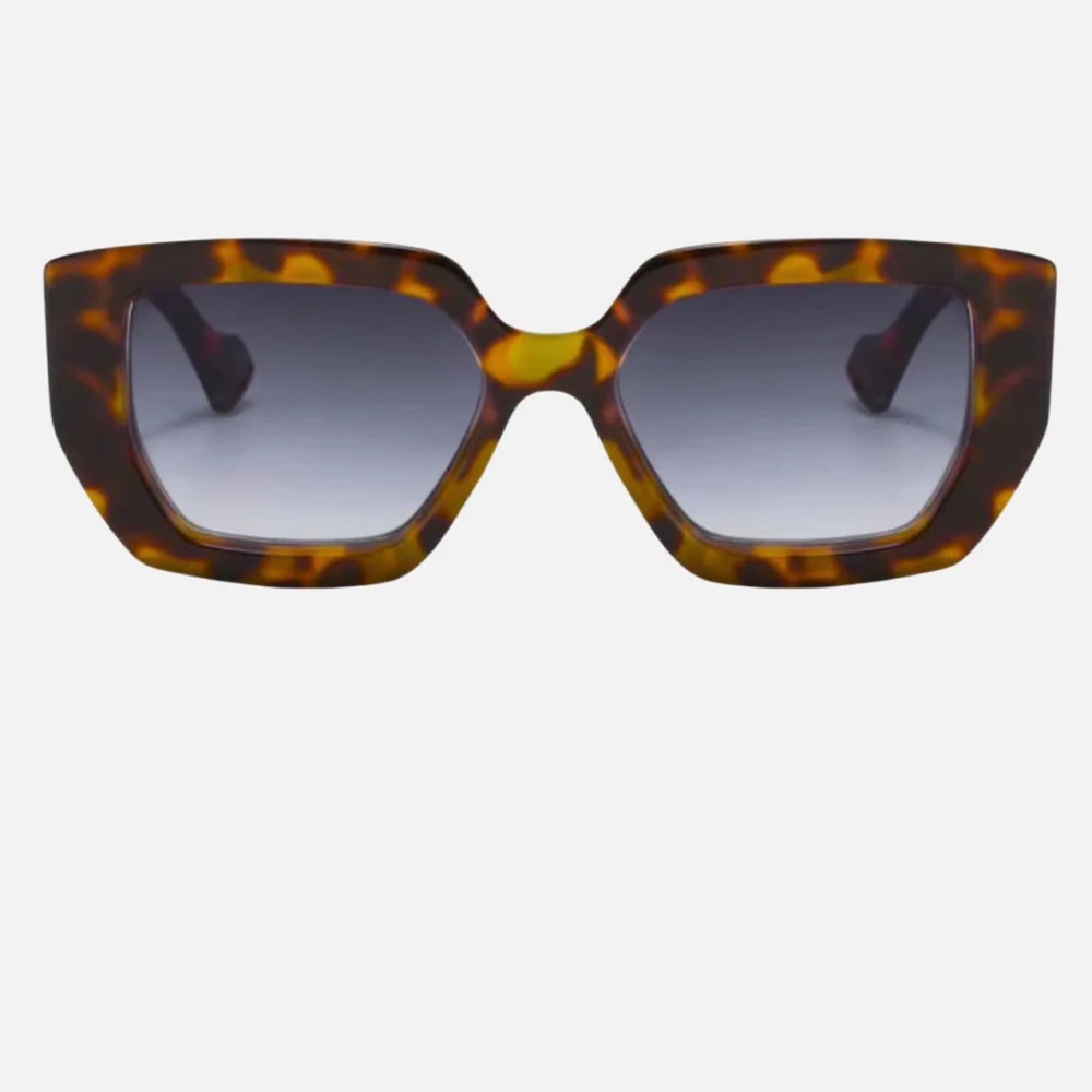 NEW Fifth and Ninth Rue Tortoise Shell Square thick frame Sunglasses